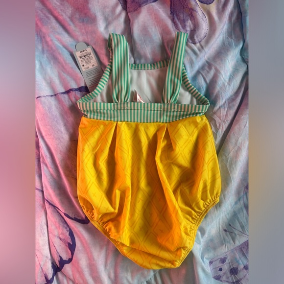 Cat and Jack Toddler Girl "Pineapple" Bathingsuit Size 3T NWT - Picture 3 of 3